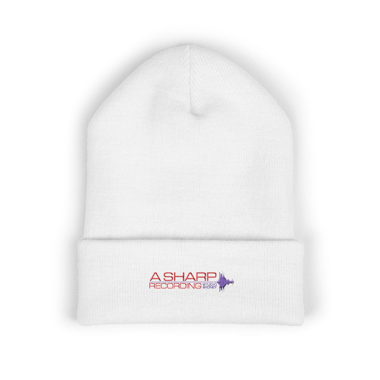 A Sharp Recording Studios Cuffed Beanie