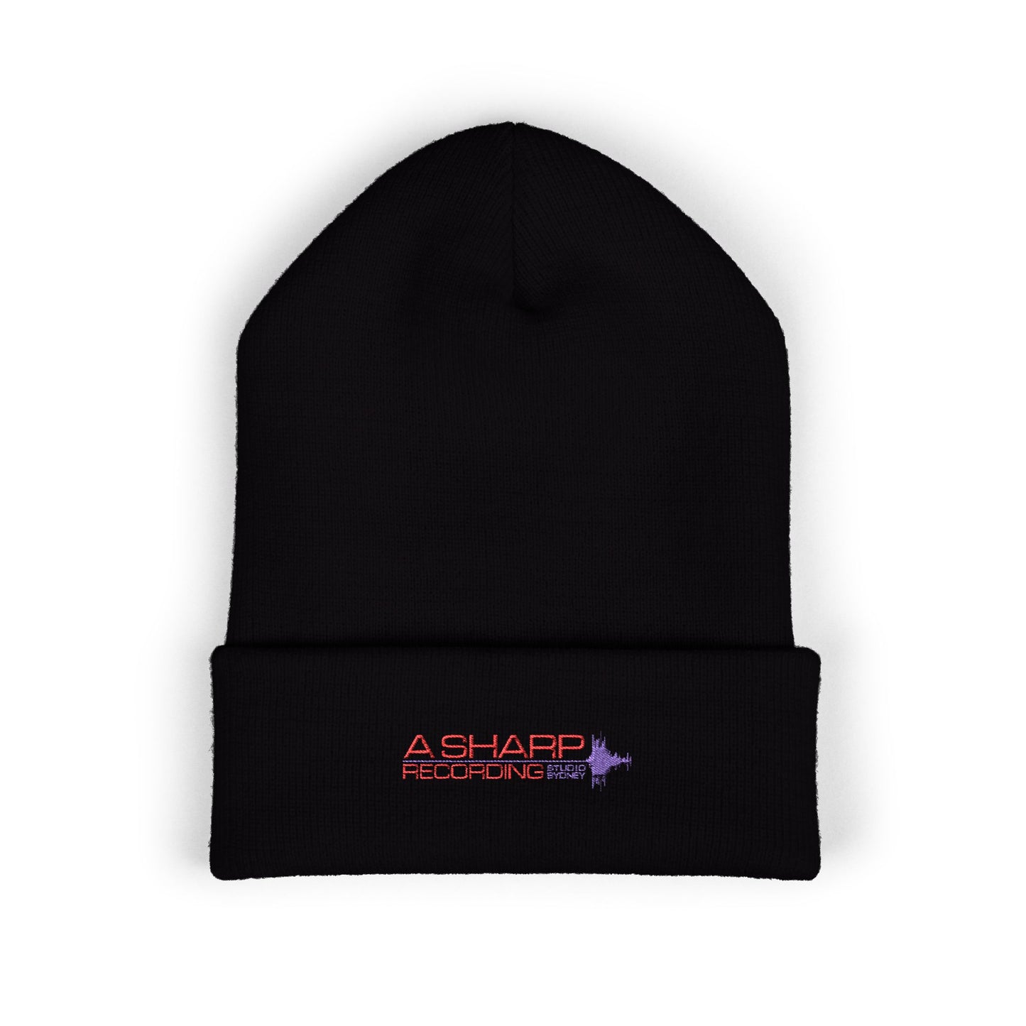 A Sharp Recording Studios Cuffed Beanie