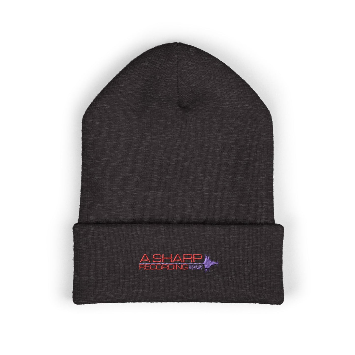 A Sharp Recording Studios Cuffed Beanie