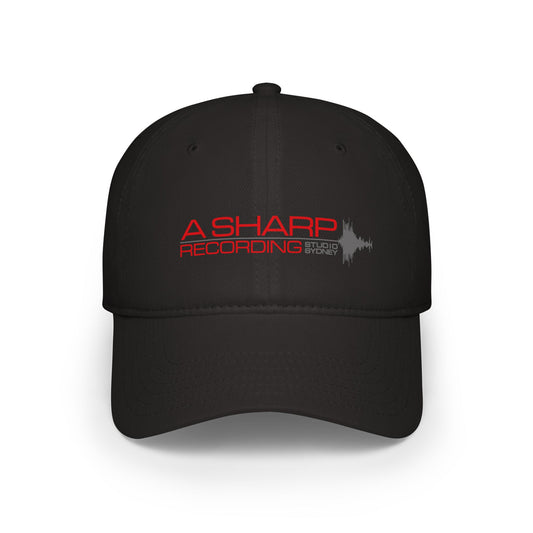 A Sharp Recording Studios Low Profile Baseball Cap